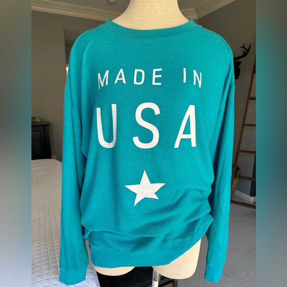 Wildfox graphic USA sweatshirt size large